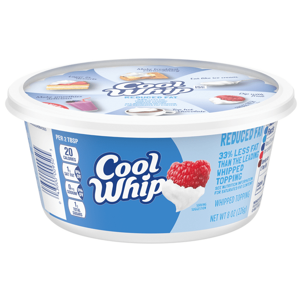 Save on Cool Whip Reduced Fat Whipped Cream Topping Order Online