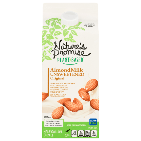 Save on Nature's Promise PlantBased Original Almondmilk Unsweetened