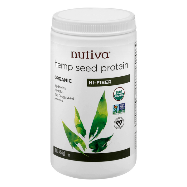 Save on Nutiva Hemp Seed Protein HiFiber Powder Organic Order Online