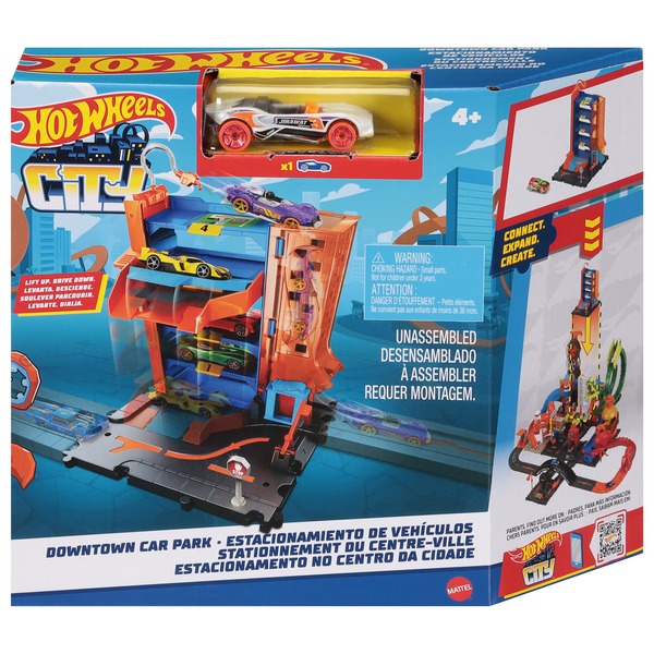 Save on Hot Wheels City Downtown Car Park Play Set Order Online