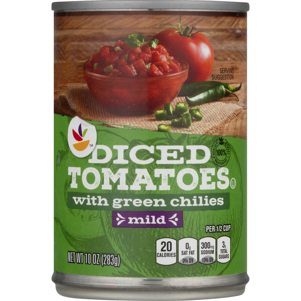 Diced Tomatoes With Green Chilies