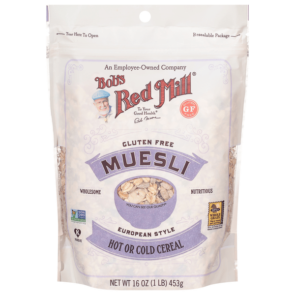 Save on Bob's Red Mill Gluten Free European Style Hot or Cold Muesli
