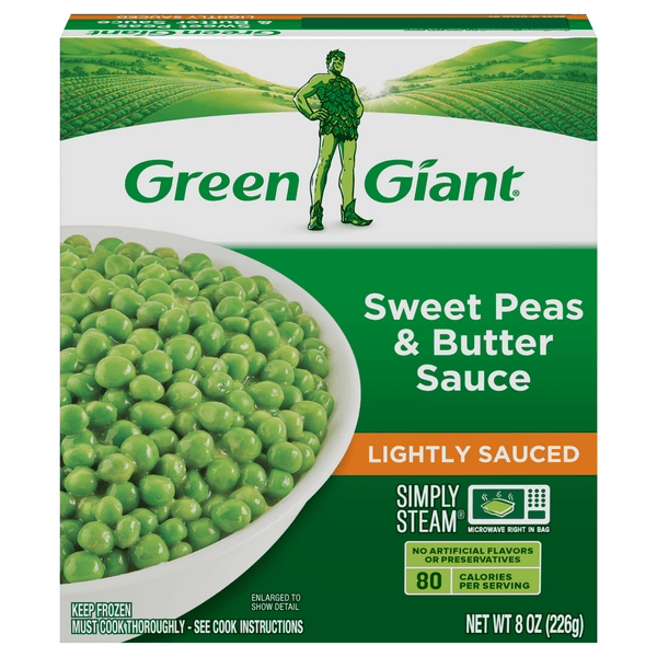 Save on Green Giant Simply Steam Sweet Peas & Butter Sauce Order Online