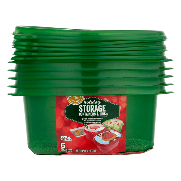 Save on Limited Time Originals Holiday Storage Containers & Lids 48 oz