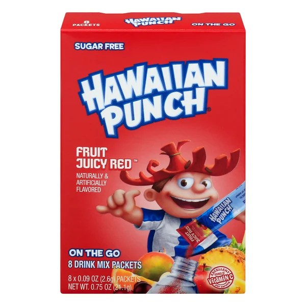 Save on Hawaiian Punch On the Go Drink Mix Fruit Juicy Red Sugar Free