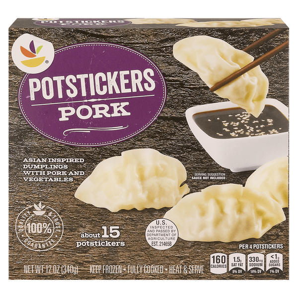 Save on Our Brand Potstickers Pork 15 ct Frozen Order Online Delivery