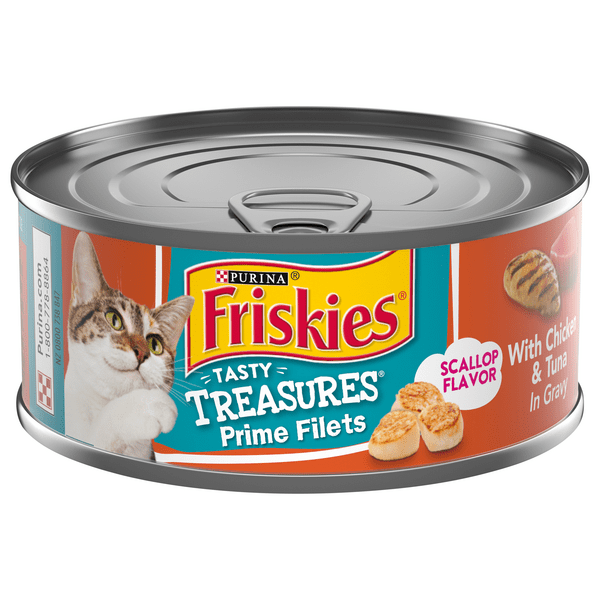 Save on Friskies Tasty Treasures Wet Cat Food with Chicken & Tuna Order