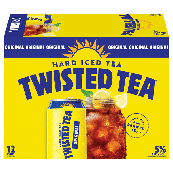 Save on Twisted Tea Hard Iced Tea Original 12 pk Order Online Delivery Stop & Shop