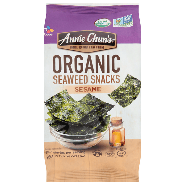 Save on Annie Chun's Seaweed Snacks Sesame Organic Order Online