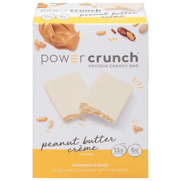 Save on Power Crunch Protein Energy Bar Peanut Butter Creme 5 ct