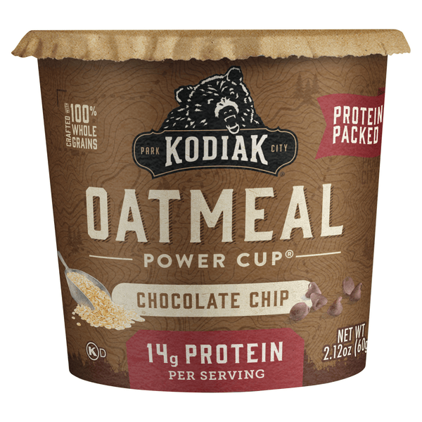 Save on Kodiak Protein Pack Oatmeal Power Cup Chocolate Chip Order