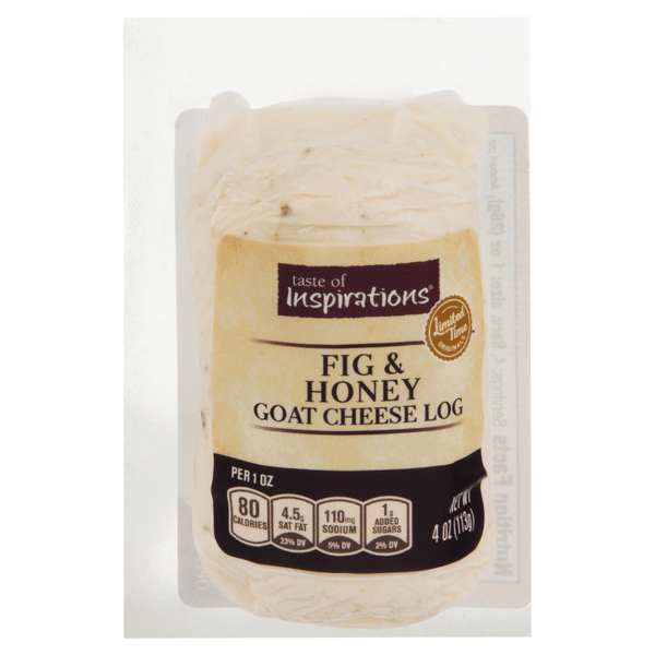 Save on Taste of Inspirations Fig & Honey Goat Cheese Log Order Online Delivery Stop & Shop