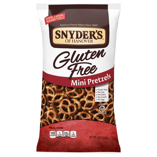 Save on Snyder's of Hanover Gluten Free Mini Pretzels Order Online
