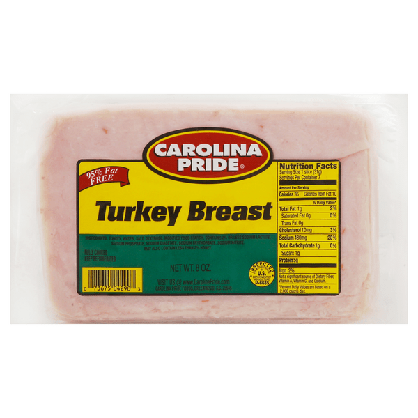 Save on Carolina Pride Turkey Breast Order Online Delivery Food Lion