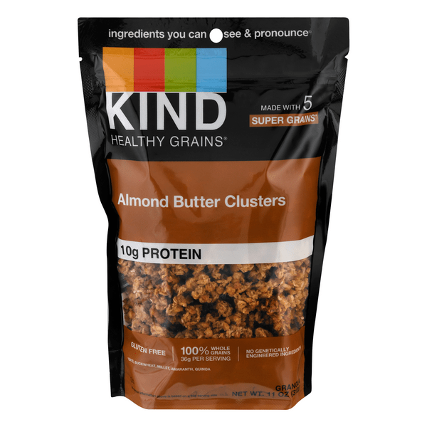 Save on KIND Healthy Grains Granola Almond Butter Whole Grain Clusters