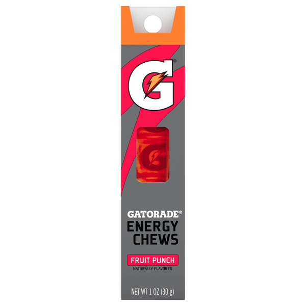 Save on Gatorade Prime Energy Chews Fruit Punch 6 ct Order Online