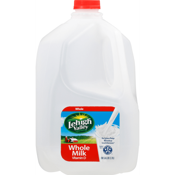 Save on Lehigh Valley Dairy Pure Whole Milk Order Online Delivery GIANT