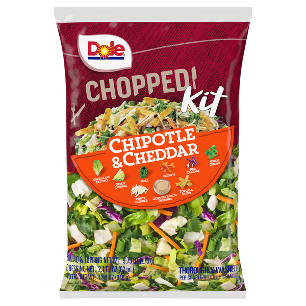 Save on Dole Chopped Salad Kit Chipotle & Cheddar Order Online Delivery