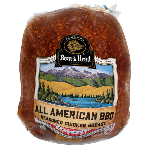 Save on Boar's Head Deli Chicken Breast All American BBQ (Thin Sliced