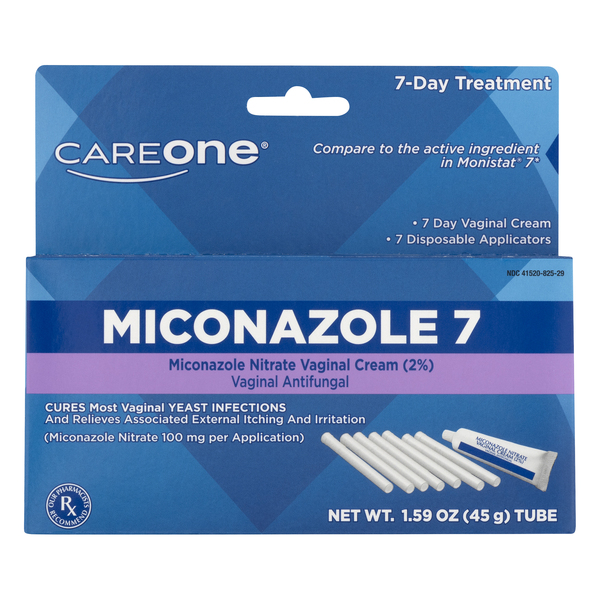 Save on CareOne Miconazole 7 Vaginal Antifungal 7 Day Treatment Order