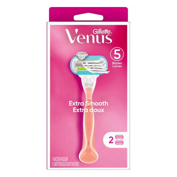 Save on Gillette Venus 5 Deluxe Blades 2 Cartridges & 1 ShowerPod 5