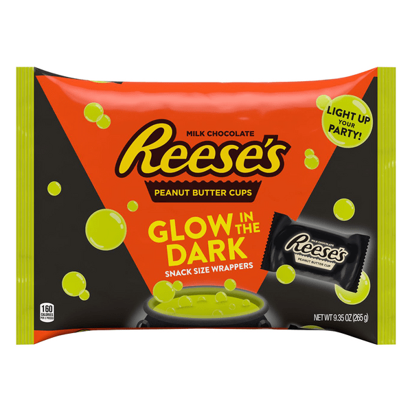 Save on Reese's Peanut Butter Cups Dark Chocolate Snack Size Glow in