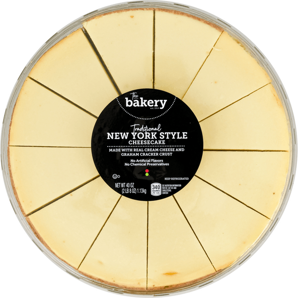 Save on Stop & Shop The Bakery Traditional Cheesecake New York Style Order Online Delivery