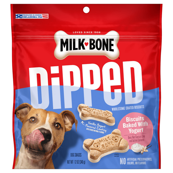 Save on MilkBone Dipped Coated Biscuits Vanilla Yogurt Order Online