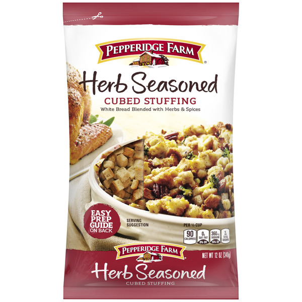Save on Pepperidge Farm Cubed Stuffing Herb Seasoned Order Online