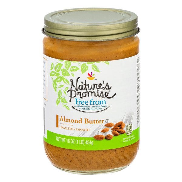 Save on Nature's Promise Almond Butter Creamy Unsalted Order Online