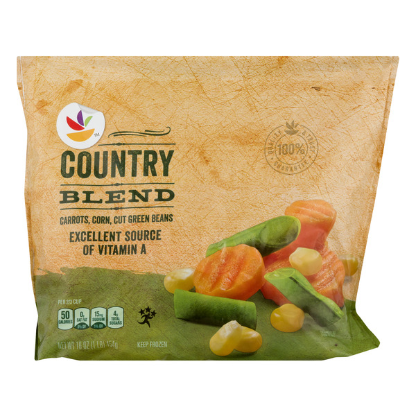 Frozen Green Beans Nutrition Label