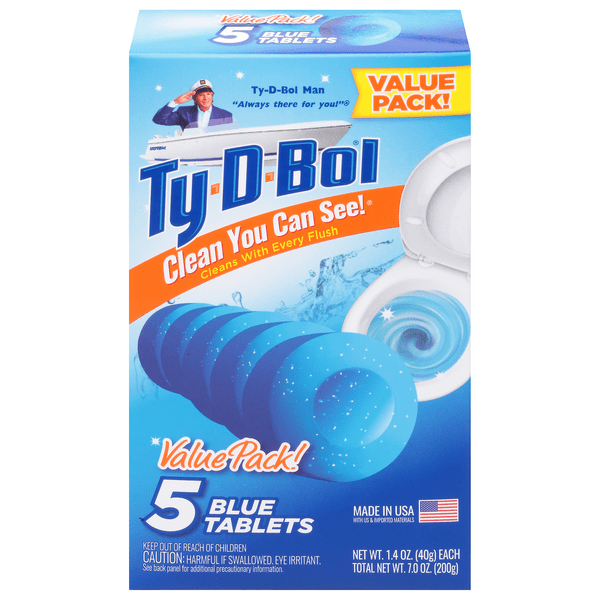 Save on TyDBol Automatic Toilet Bowl Cleaner Blue Tablets Order