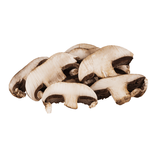 Sliced Portabella Mushrooms