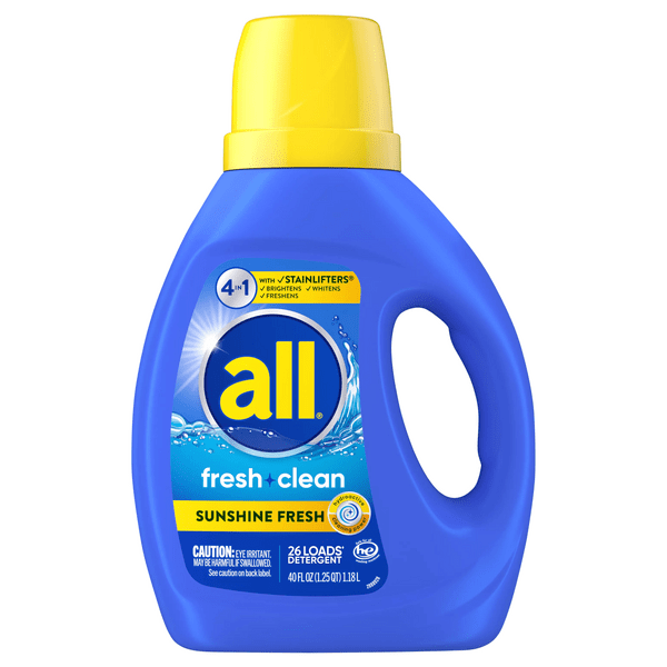 Save on all 4n1 Fresh + Clean Laundry Detergent Sunshine Fresh Order