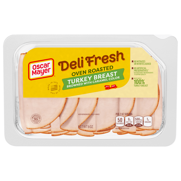 Save on Oscar Mayer Deli Fresh Oven Roasted Turkey Breast Sliced Order Online Delivery Food Lion