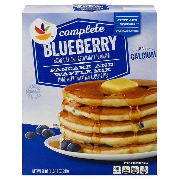 Save on Giant Complete Blueberry Pancake & Waffle Mix Order Online