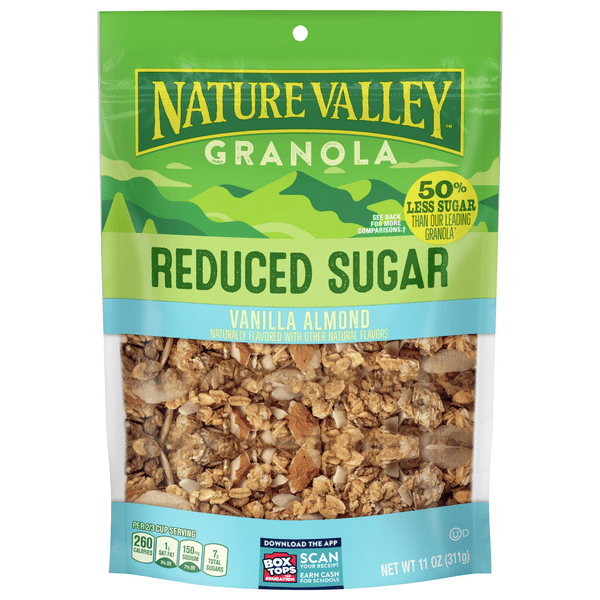Save on Nature Valley Granola Reduced Sugar Vanilla Almond Order Online Delivery GIANT