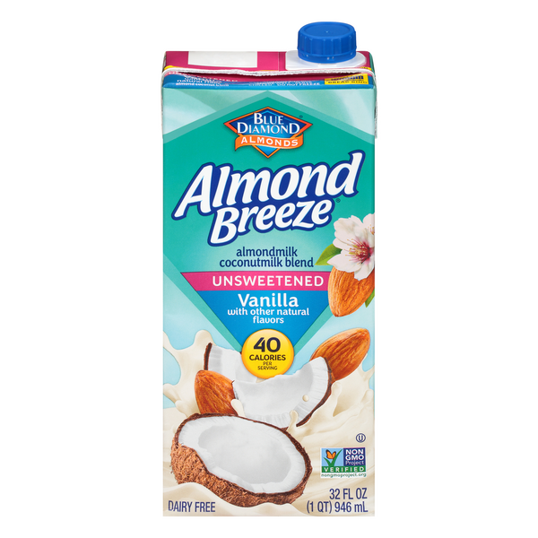 Save on Almond Breeze Vanilla Almond Coconut Milk Unsweetened Non