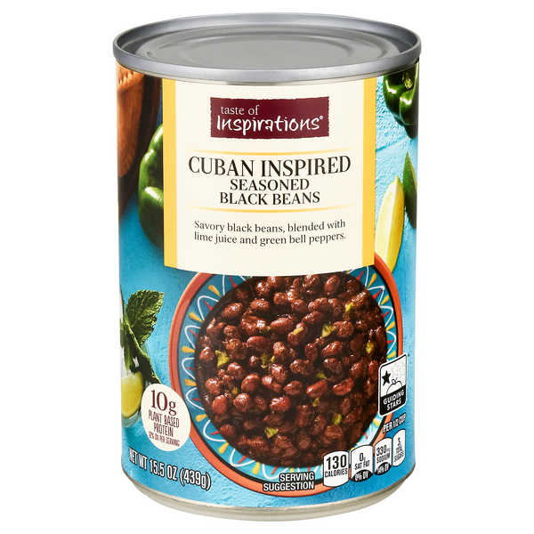 Save on Taste of Inspirations Seasoned Black Beans Cuban Inspired Order