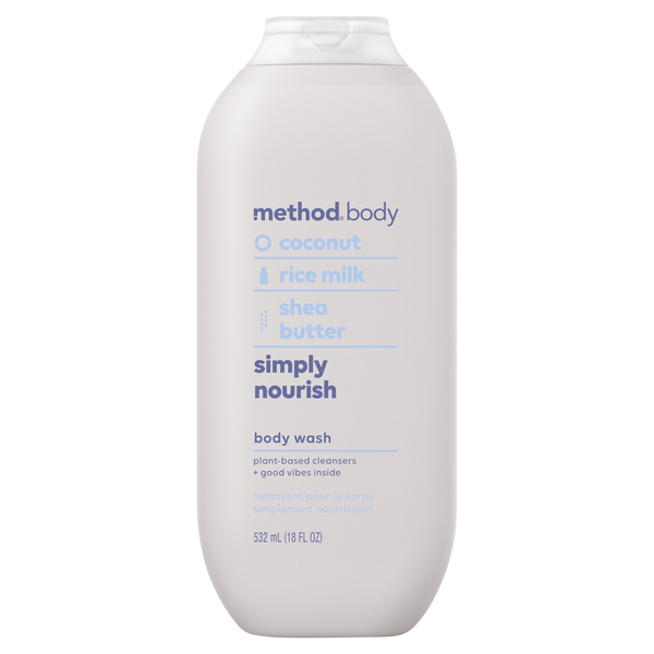 Save on Method Simply Nourish Body Wash Coconut Rice Milk Shea Butter Order Online Delivery