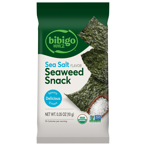 Save on Bibigo Sea Salt Flavor Seaweed Snack Order Online Delivery