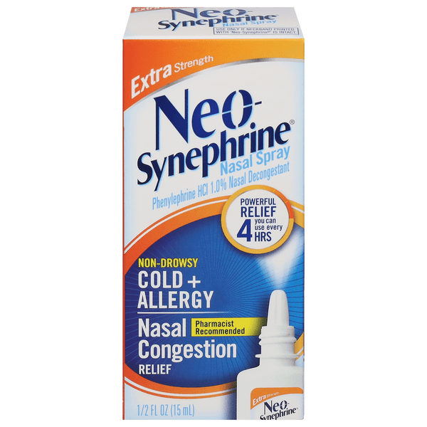 Save on NeoSynephrine Cold+Allergy Congestion Nasal Spray Extra