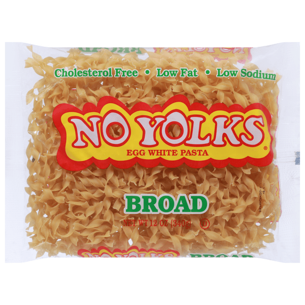 Save on No Yolks Enriched Egg White Pasta Broad Order Online Delivery Food Lion