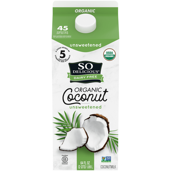 Save on So Delicious Dairy Free Coconut Milk Beverage Unsweetened