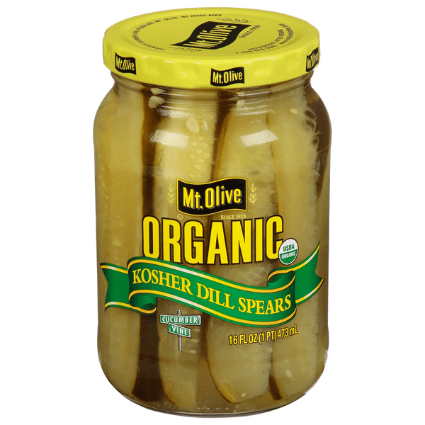 Save on Mt. Olive Kosher Dill Pickle Spears Organic Order Online