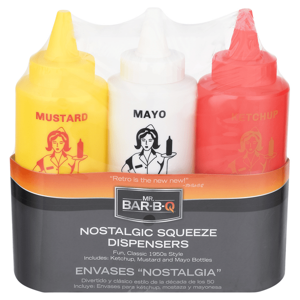 Save on Mr. BarBQ Nostalgic Squeeze Dispensers Order Online Delivery