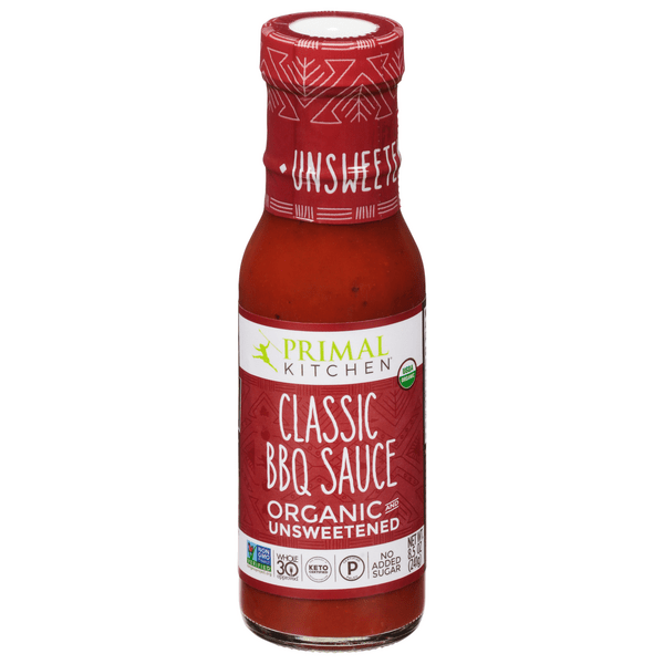 Save on Primal Kitchen Classic BBQ Sauce Unsweetened Organic Gluten Free Order Online Delivery