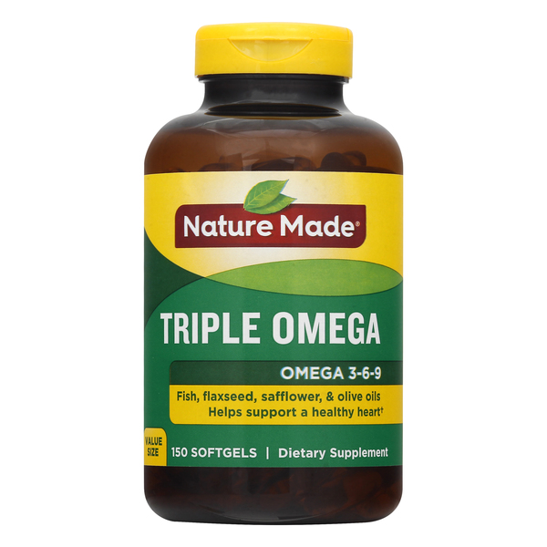 Save on Nature Made Triple Omega 369 Dietary Supplement Softgels