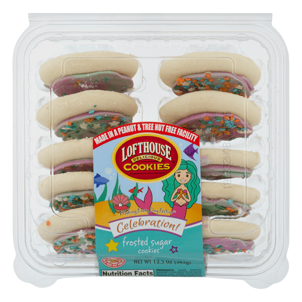 Save on Lofthouse Celebration! Frosted Sugar Cookies Mermaid Order