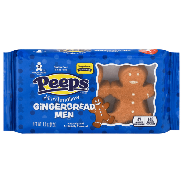 Save on PEEPS Christmas Gingerbread Men Flavored Marshmallow Candy 3